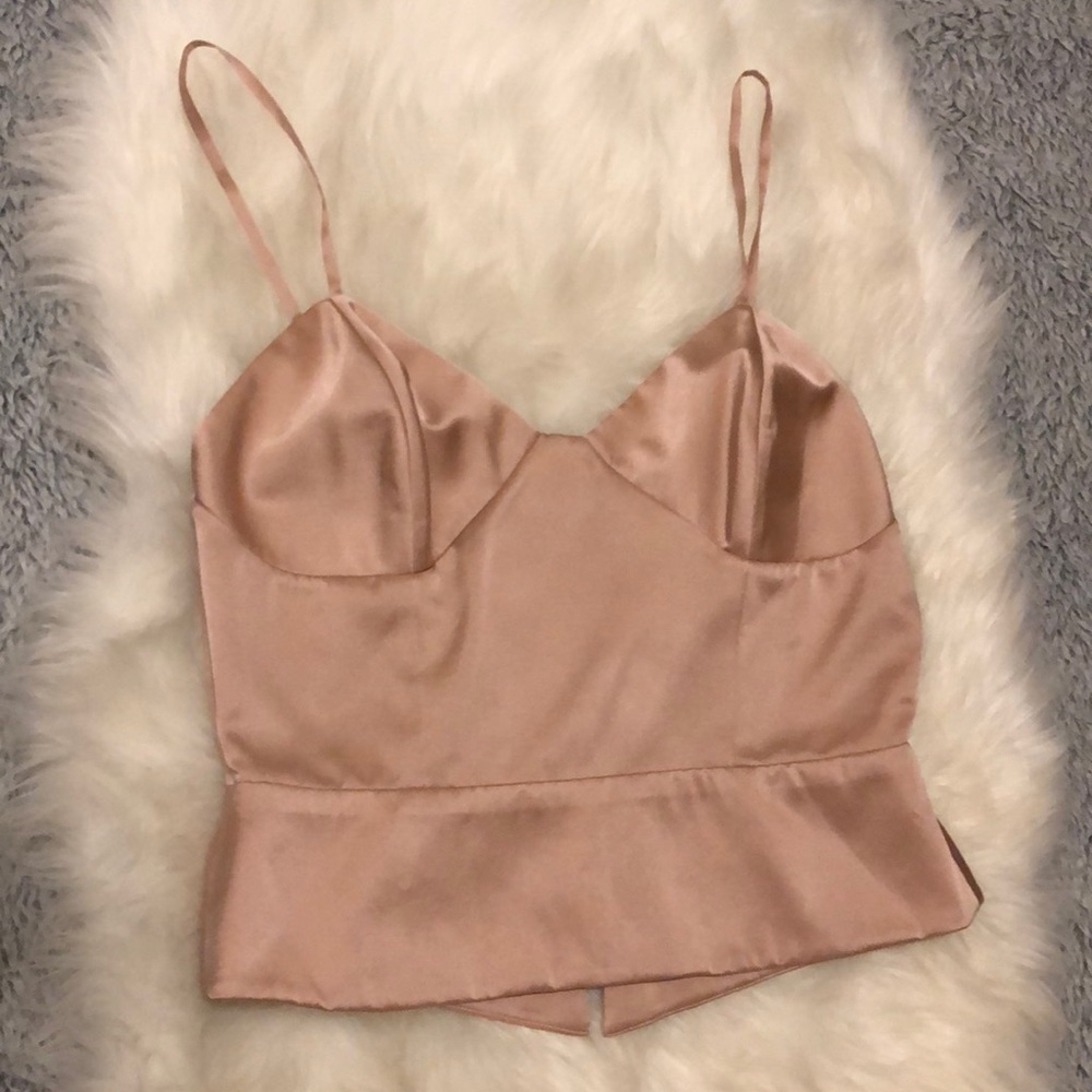 Michelle Mason Tank Silk Blouse